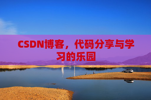 CSDN博客，代码分享与学习的乐园
